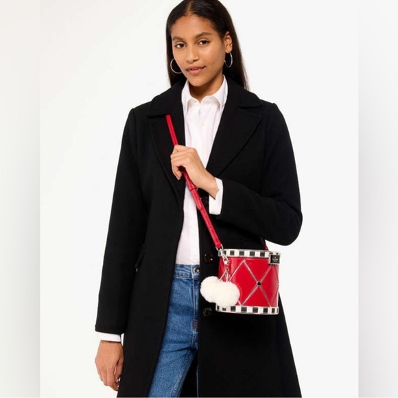 Kate Spade “Oh What Fun” Toy Store 3D Drum Crossbody NWT - Picture 7 of 7
